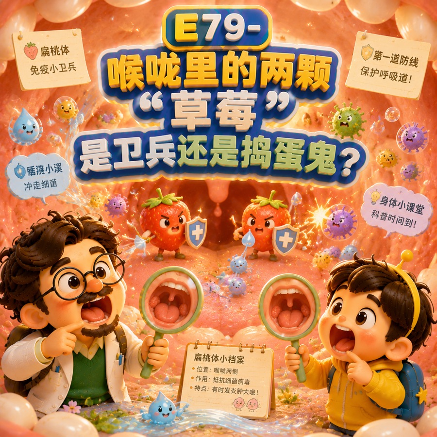 扁桃体喉咙里的两颗草莓单集封面