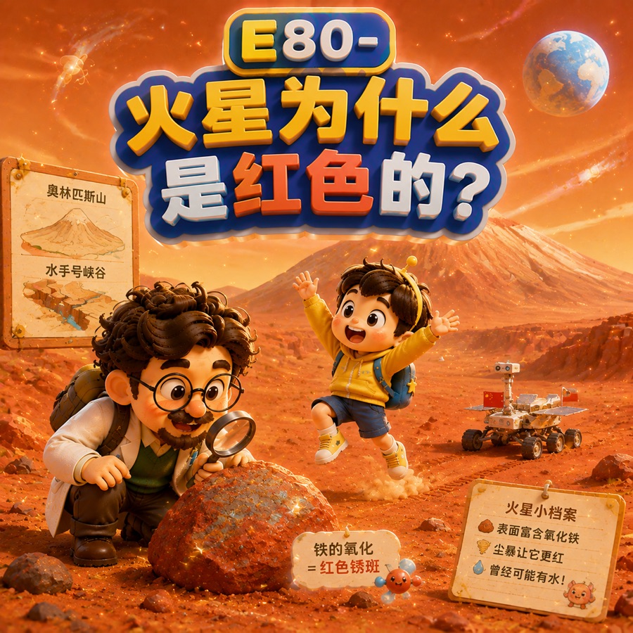 火星为什么是红色的单集封面